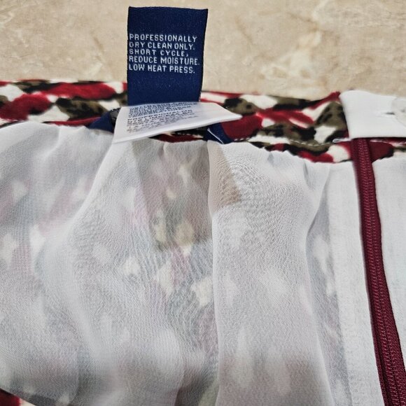 NWOT‎ Women's Doncaster Collection 100% Silk Lined Skirt Size 16 - Picture 5 of 5